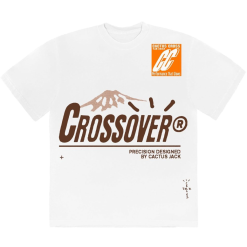 TRAVIS SCOTT CACTUS JACK CROSSOVER TEE WHITE