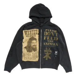 CJ X WWE DOUBLE CACTUS JACK ZIP HOODIE (“CACTUS JACK” MICK FOLEY)