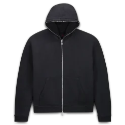 MJ TS FZ HOODIE – BLACK