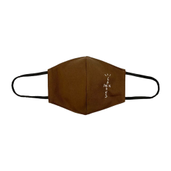 TRAVIS SCOTT CACTUS JACK FACE MASK BROWN