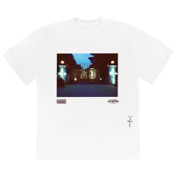 TRAVIS SCOTT GATES T-SHIRT WHITE