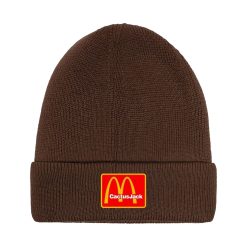 TRAVIS SCOTT X MCDONALD’S CJ ARCHES BEANIE BROWN